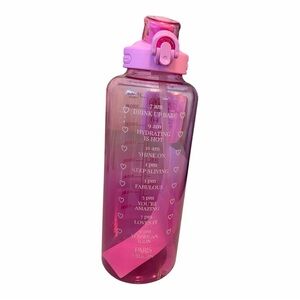 Paris Hilton Motivation Pink Ombré Bottle Flip Top Pink 64 Oz. Water Bottle